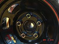 Click image for larger version. 

Name:	Hub & Wheel Closeup.jpg 
Views:	5 
Size:	46.0 KB 
ID:	420